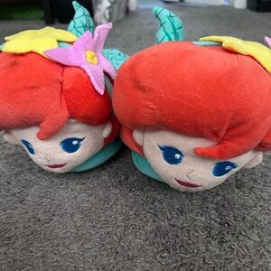 Plush Little Mermaid Slippers